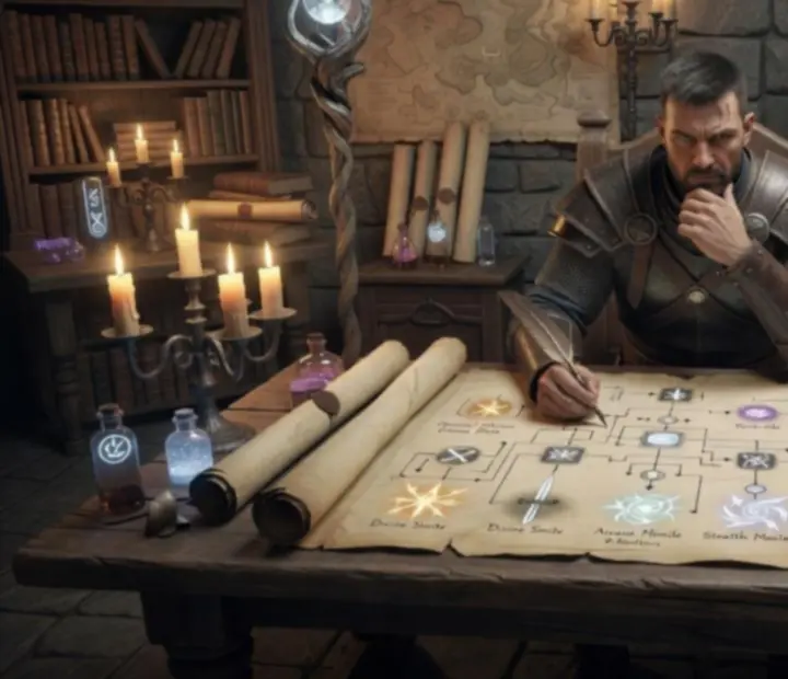 Planowanie paska umiejętności i buildów postaci w Guild Wars Reforged