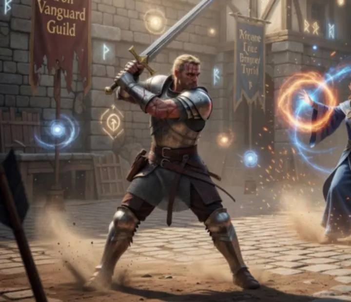 Trening umiejętności bohaterów w fantastycznym obozie bojowym Guild Wars Reforged